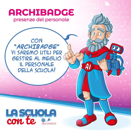 Archibadge gestione presenze personale scolastico