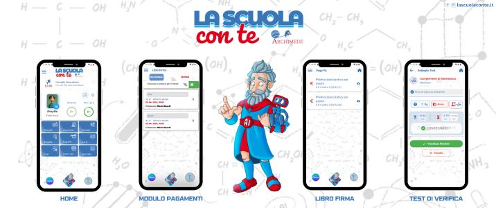 L’aggiornamento dell’App La Scuola con Te è disponibile per le piattaforme IOS e Android. Integrati CANVA e TUTTOSCUOLA.