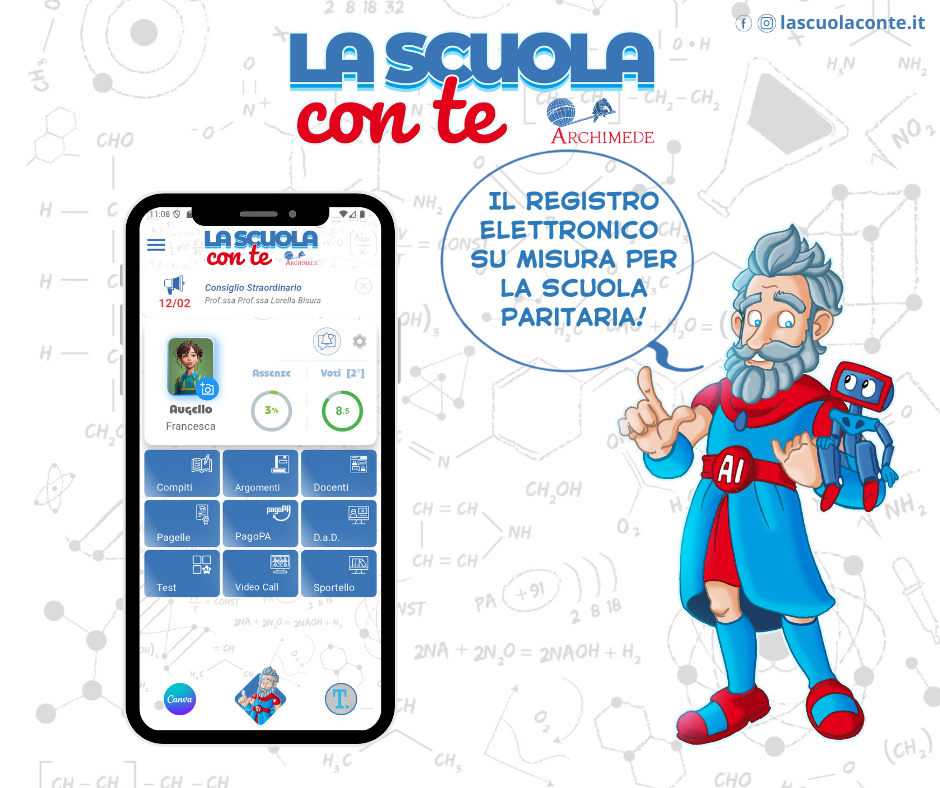 La tua scuola paritaria al passo con la normativa: La Scuola Con Te, il Registro Elettronico che fa la differenza  Decreto-Legge 7 aprile 2025, n. 45 – art. 5